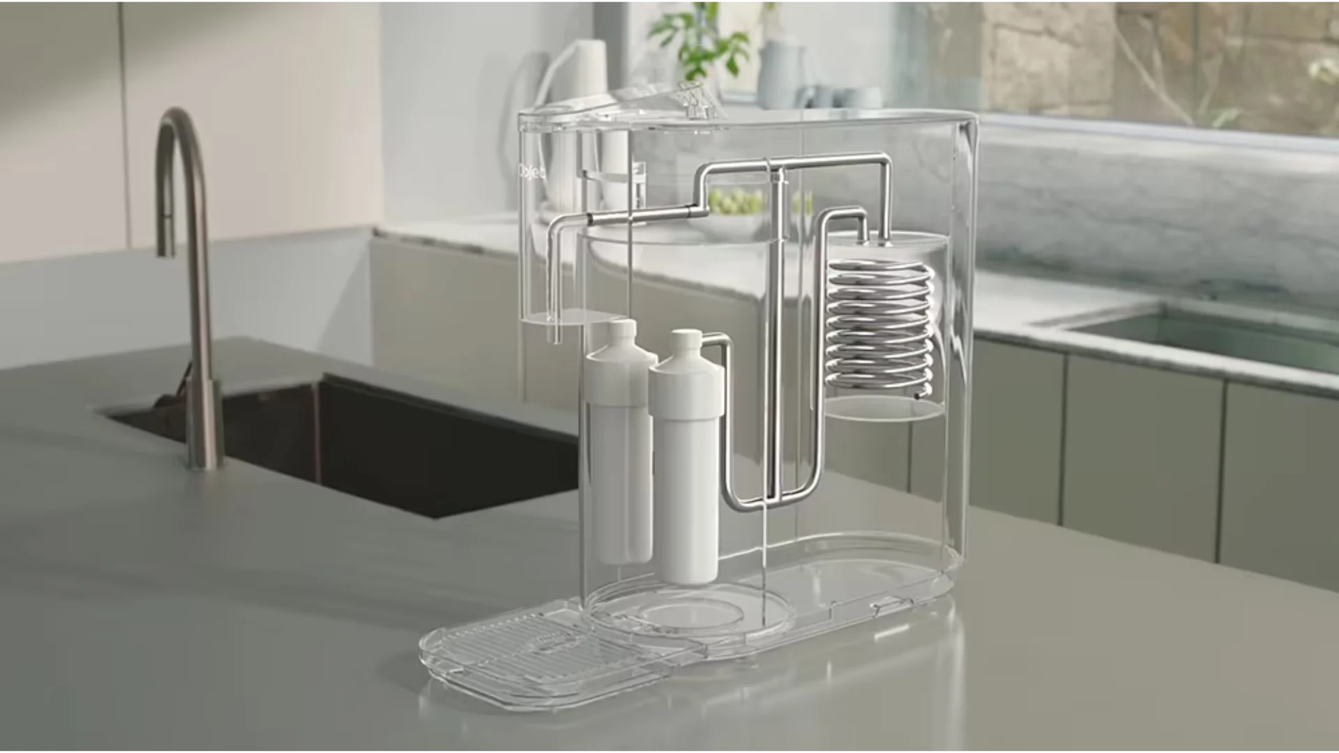 transparent water purifier