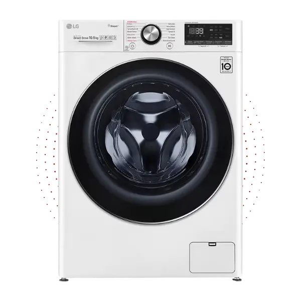 lg washing machine white