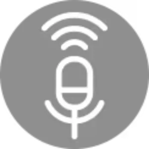 microphone icon silver
