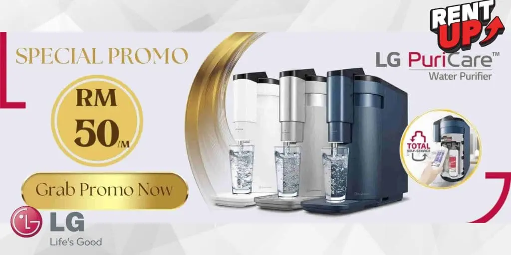 LG Water Purifier Puricare Can Ready Clean Water For You Anytime with hot and cold