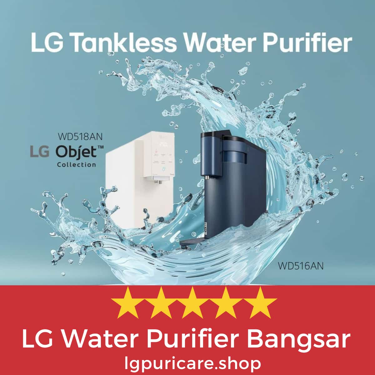 LG Water Filter Bangsar WD516AN & WD518AN