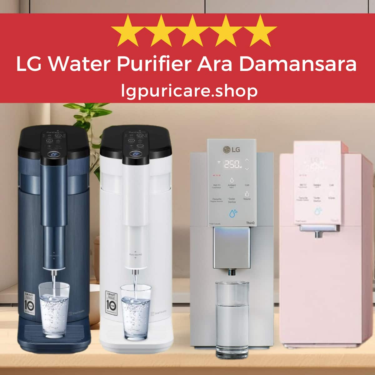 LG Water Purifier Ara Damansara WD516AN & WD518AN, LG Water Filter Ara Damansara WD516AN & WD518AN, LG PuriCare Ara Damansara WD516AN & WD518AN, LG Water Purifier Rent Up Ara Damansara WD516AN & WD518AN,