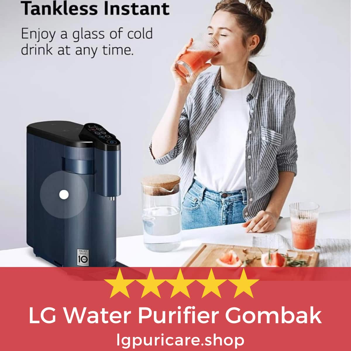 LG PuriCare Water Filter Gombak WD516AN to Rent Up Gombak