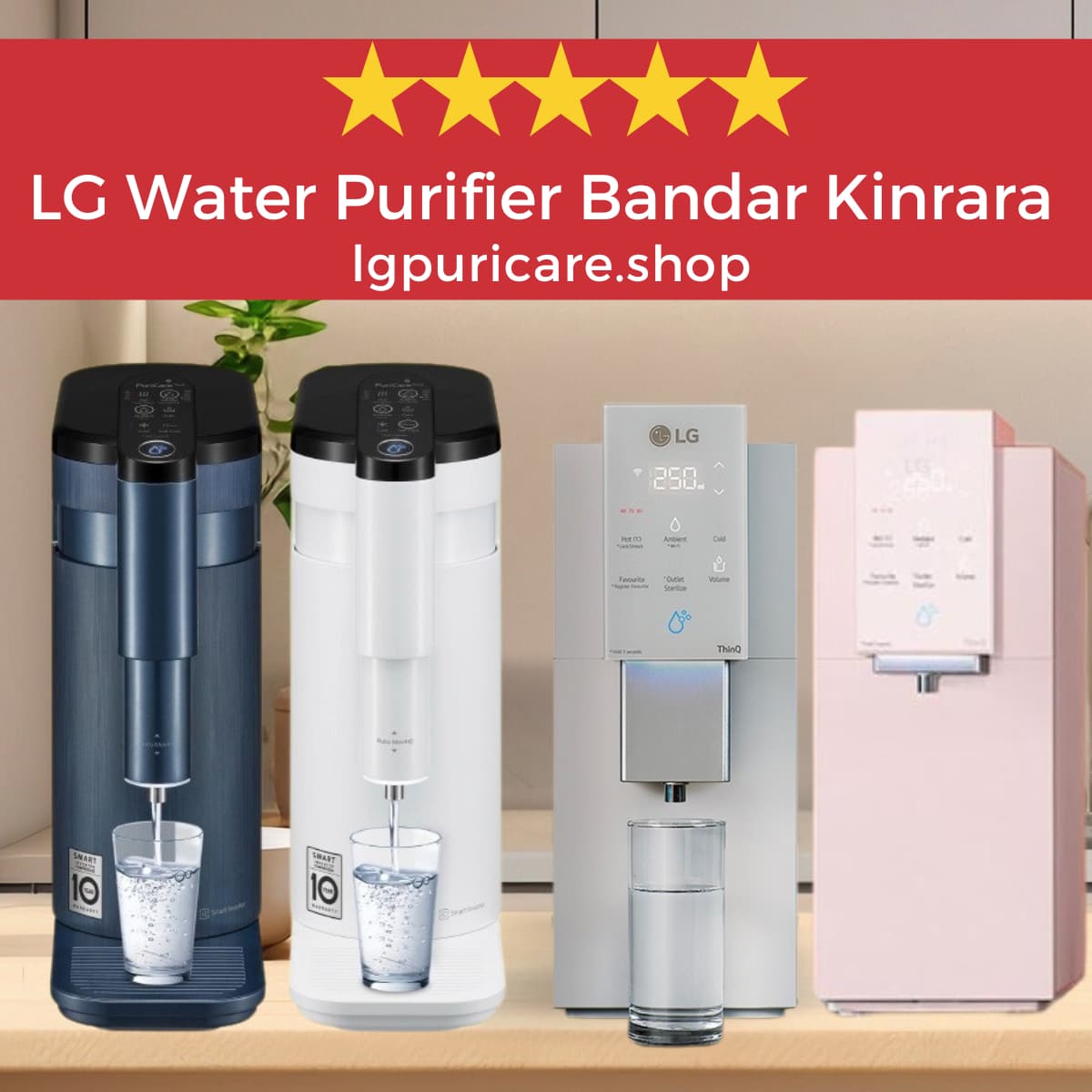 LG Water Purifier Bandar Kinrara WD516AN & WD518AN, LG Water Filter Bandar Kinrara WD516AN & WD518AN, LG PuriCare Bandar Kinrara WD516AN & WD518AN, LG Water Purifier Rent Up Bandar Kinrara WD516AN & WD518AN,