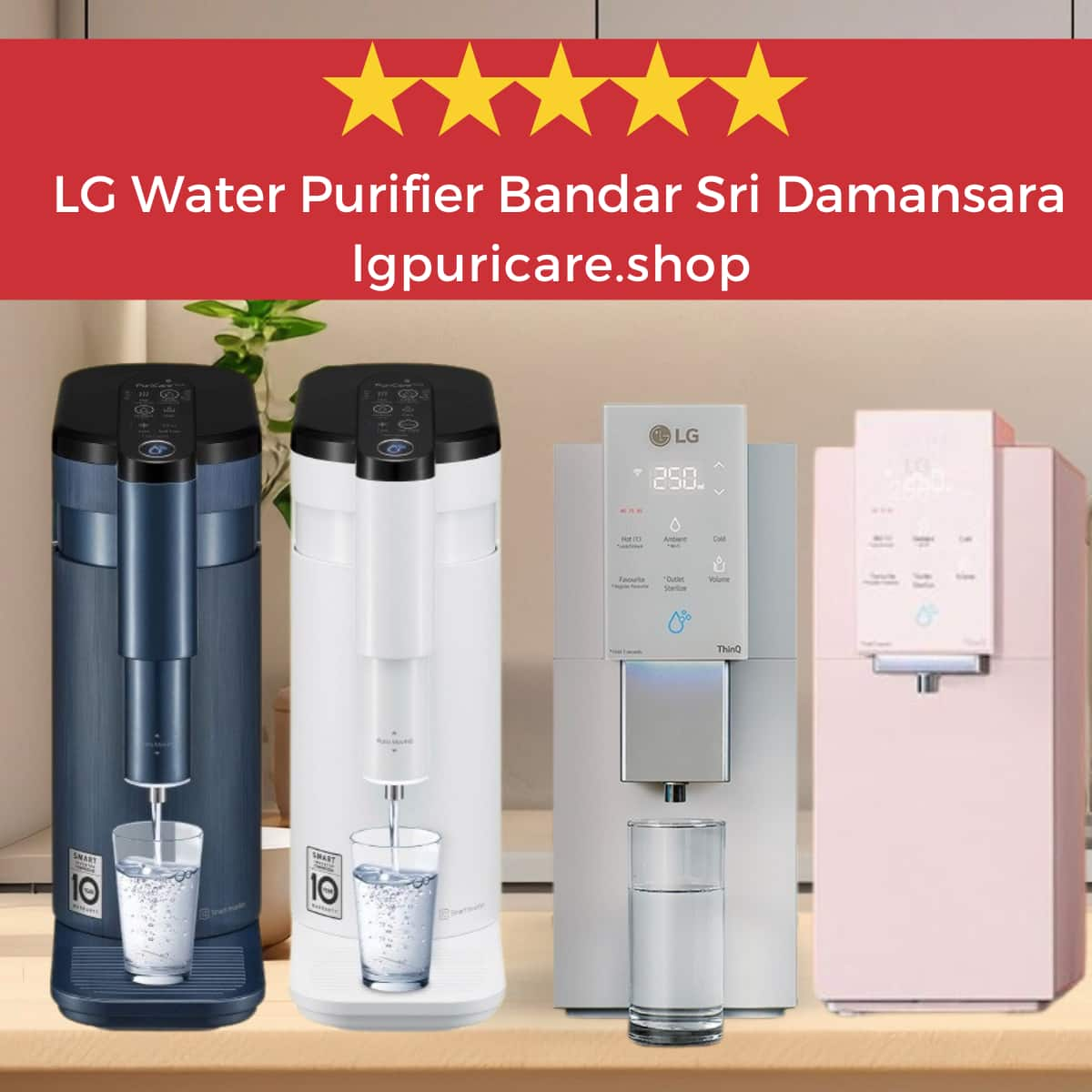 LG Water Purifier Bandar Sri Damansara WD516AN & WD518AN, LG Water Filter Bandar Sri Damansara WD516AN & WD518AN, LG PuriCare Bandar Sri Damansara WD516AN & WD518AN, LG Water Purifier Rent Up Bandar Sri Damansara WD516AN & WD518AN,