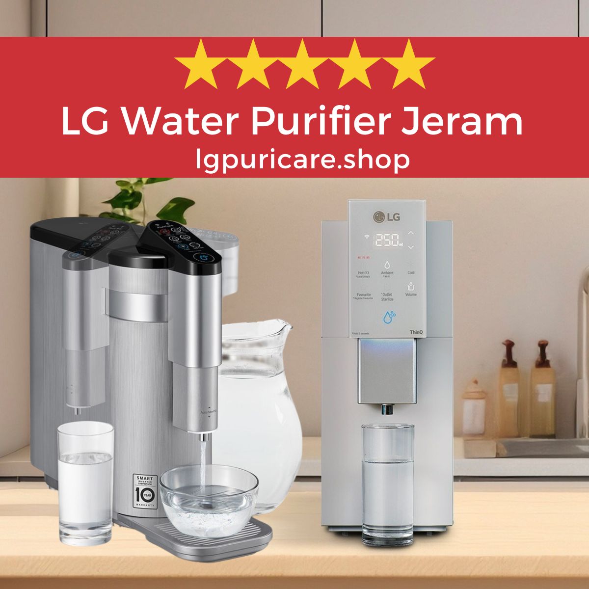 LG PuriCare Water Purifier Jeram WD516AN & WD518AN, LG PuriCare Water Filter Jeram WD516AN & WD518AN, LG Rental Up Water Purifier Jeram WD516AN & WD518AN, LG Rental Up Water Filter Jeram WD516AN & WD518AN,