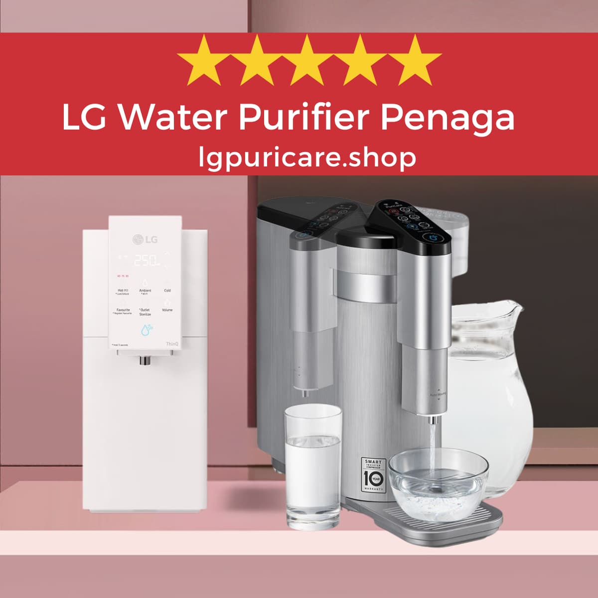 LG PuriCare Water Purifier Penaga WD516AN & WD518AN, LG PuriCare Water Filter Penaga WD516AN & WD518AN, LG Rental Up Water Purifier Penaga WD516AN & WD518AN, LG Rental Up Water Filter Penaga WD516AN & WD518AN,